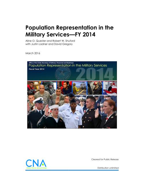 CNA_军队中的人口代表性——2014财政年度.pdf