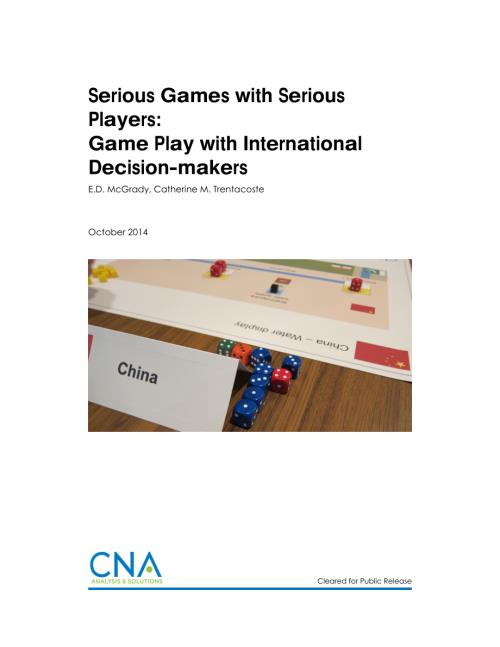 CNA_严肃玩家的严肃游戏：与国际决策者的游戏.pdf