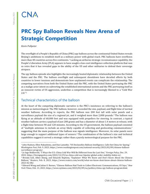 CNA_PRC间谍气球揭示战略竞争新Arena.pdf