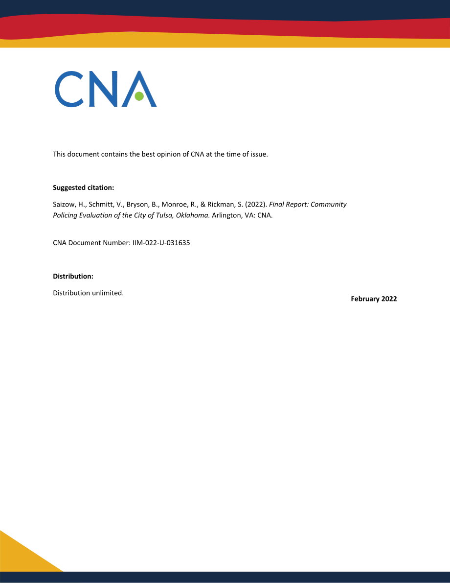CNA_俄克拉荷马州塔尔萨市社区警务评估.pdf_第2页