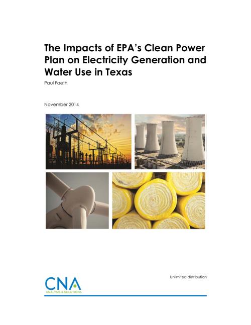 CNA_环境保护局清洁能源计划对德克萨斯州发电和用水的影响.pdf
