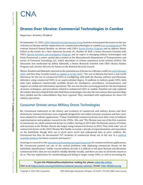 CNA_乌克兰上空的无人机：战斗中的商业技术.pdf