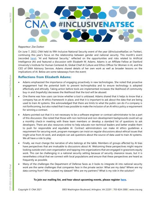 CNA_CNA包容性NatSec：AI和国家安全.pdf