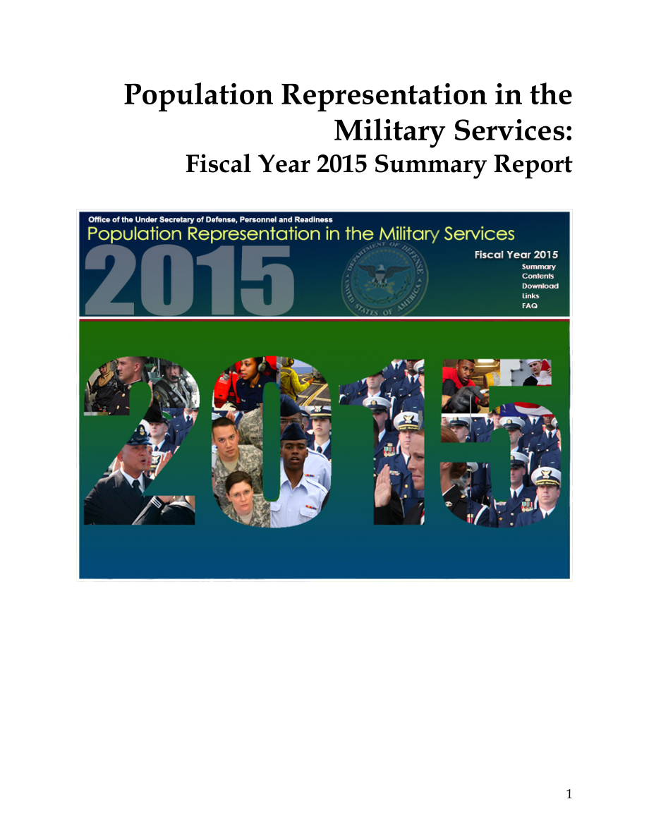 CNA_军队中的人口代表性:2015财政年度总结报告.pdf_第3页