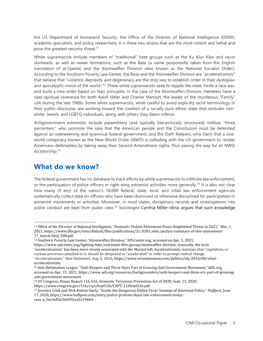 CNA_关于US执法中右翼极端主义的存在我们知道什么我们不知道什么.pdf_第3页