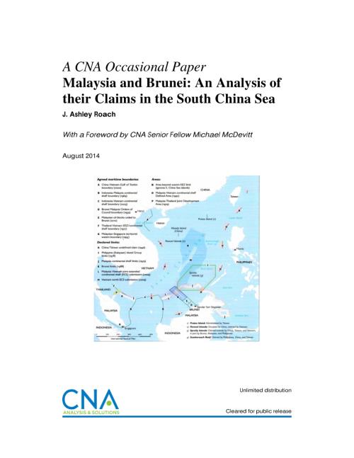 CNA_马来西亚和文莱在南海的主权主张分析.pdf