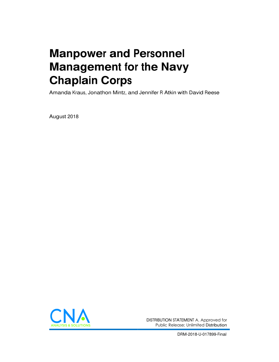 CNA_海军牧师团的人力和人事管理.pdf_第1页