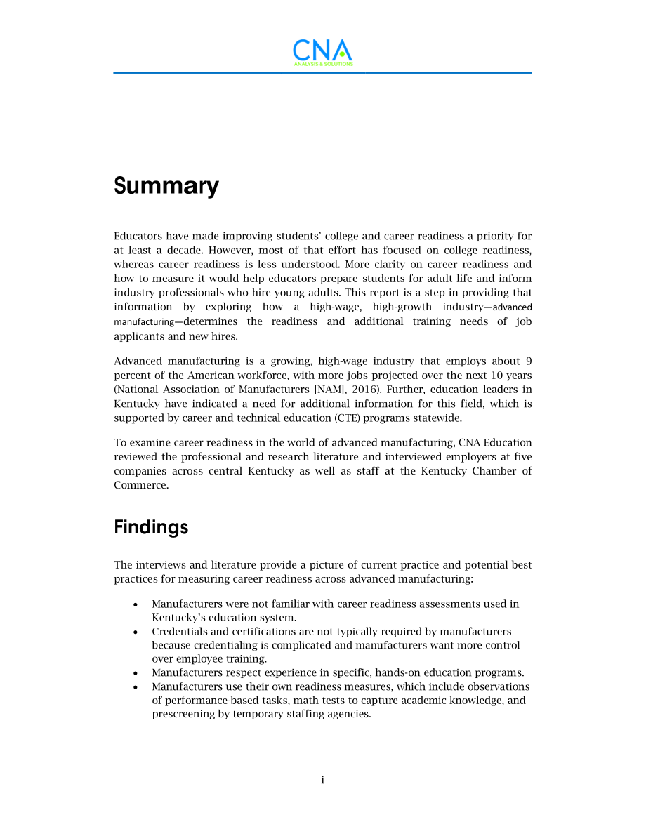 CNA_制造职业准备的方法：行业如何衡量学生准备.pdf_第3页