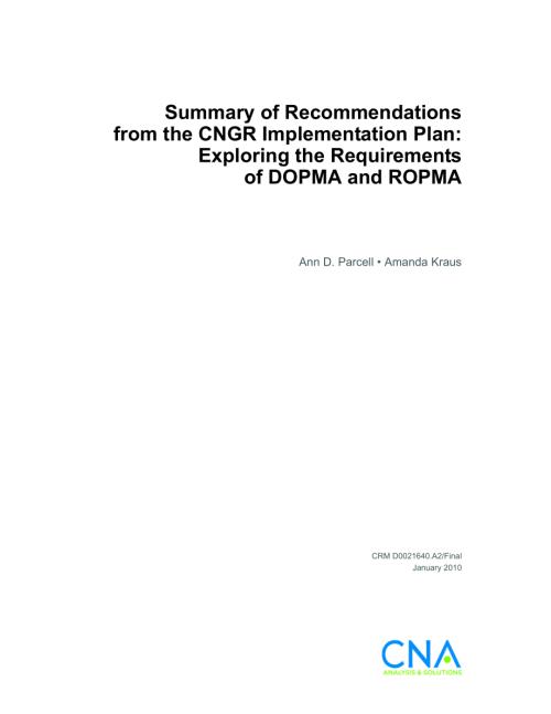 CNA_《国防军官人事管理法》（DOPMA）和《后备军官人事管理法》（ROPMA）要求摘要.pdf