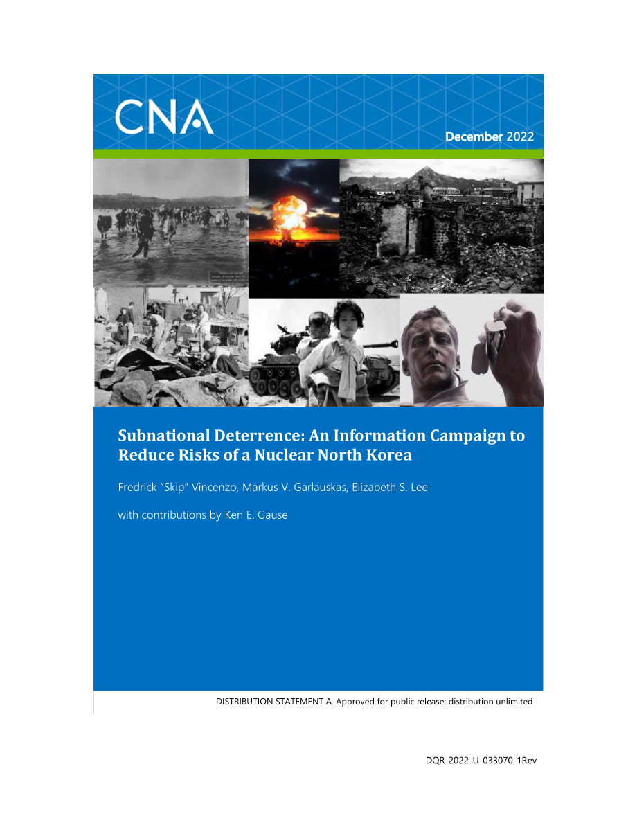 CNA_次国家威慑：减少核朝鲜风险的信息运动.pdf_第1页