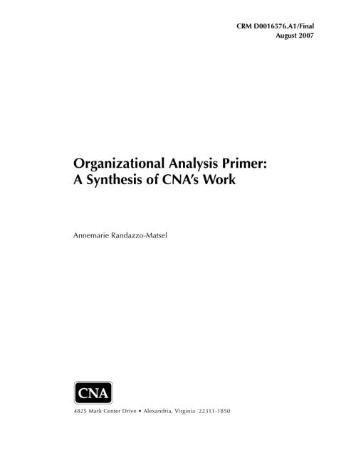 CNA_组织分析入门：CNA工作的综合.pdf