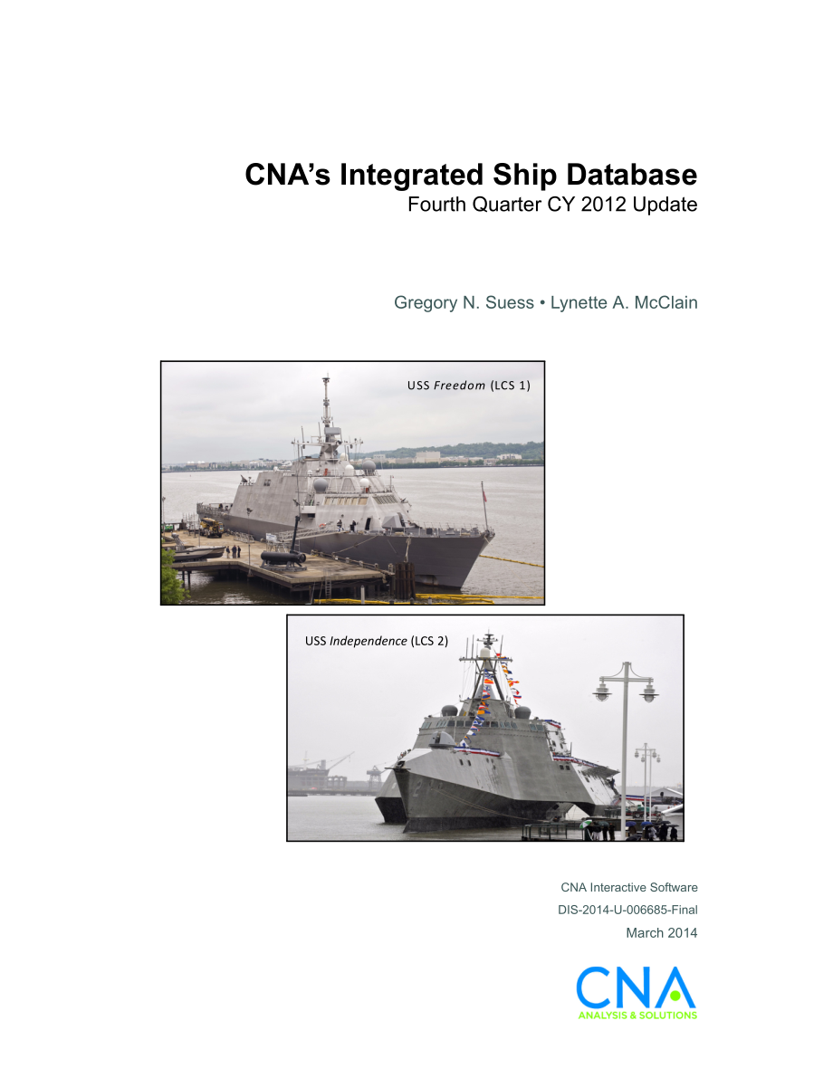 CNA_CNA综合船舶数据库：2012年第四季度更新.pdf_第1页