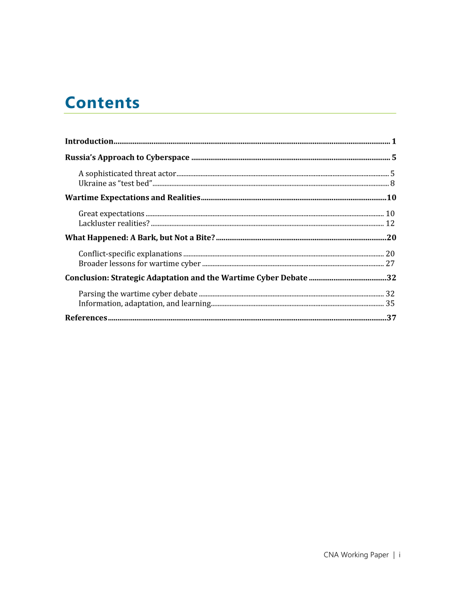 CNA_评估俄罗斯在乌克兰的网络和信息战：期望、现实和教训.pdf_第3页