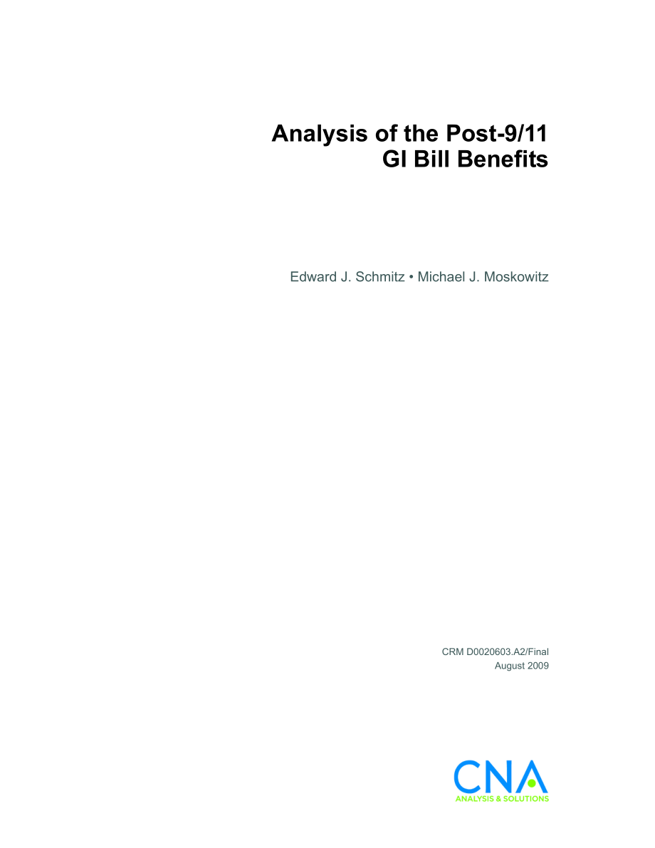 CNA_“9·11”后胃肠道法案福利分析.pdf_第1页