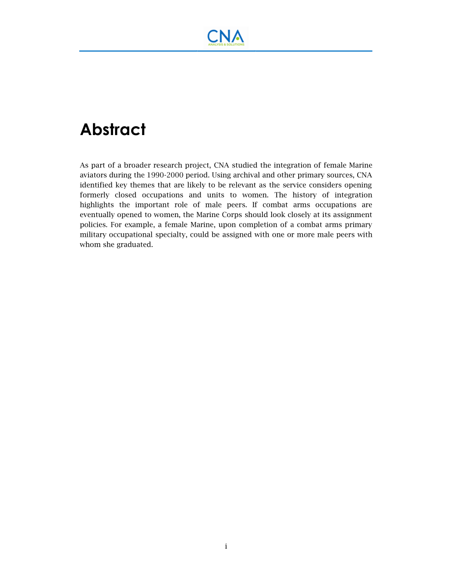 CNA_1990-2000年女海军飞行员和海军飞行军官的融合.pdf_第3页