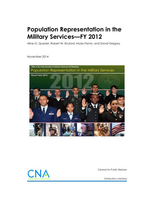 CNA_军队中的人口代表性——2012财政年度.pdf