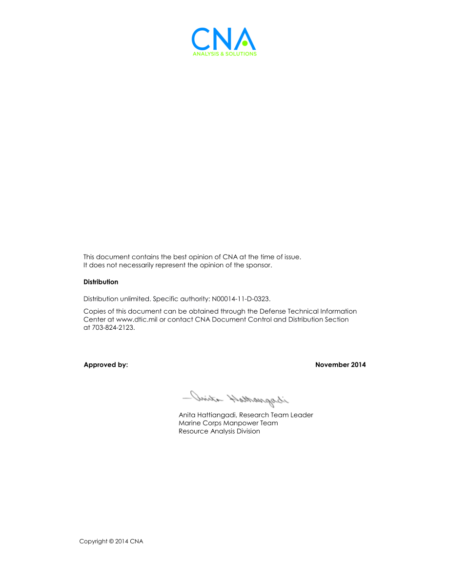 CNA_军队中的人口代表性——2012财政年度.pdf_第2页