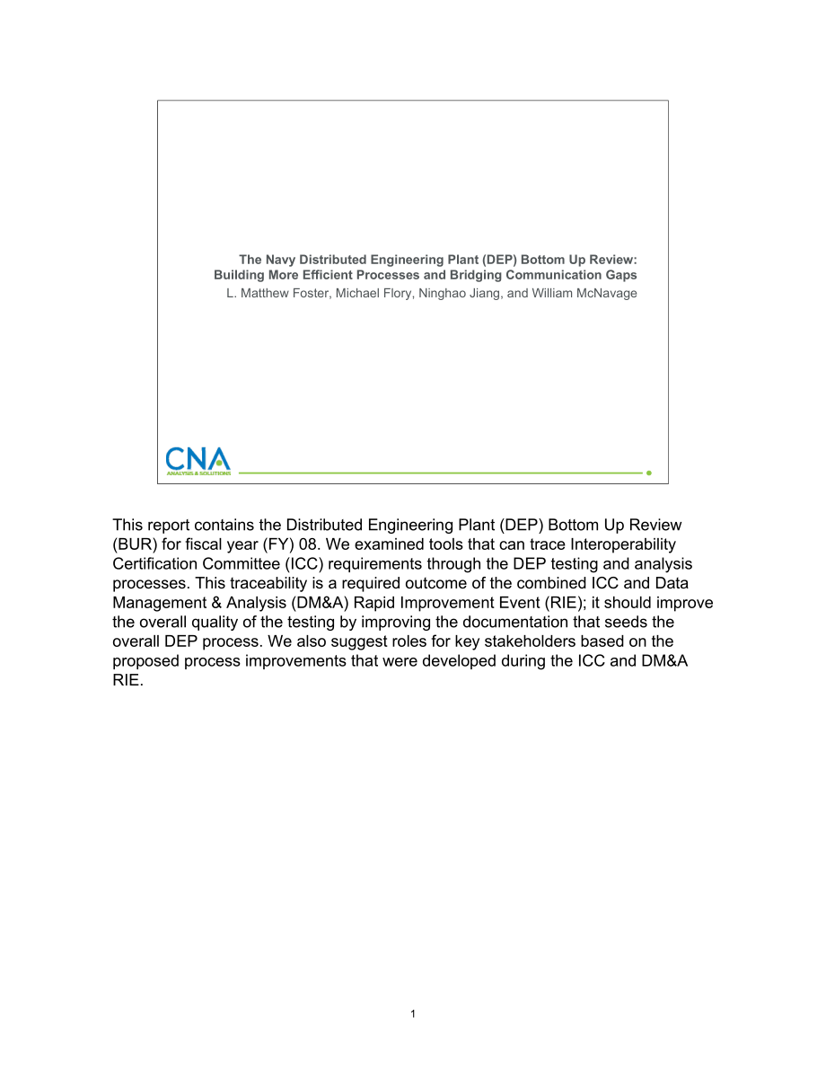 CNA_海军分布式工程工厂(DEP)自下而上回顾：建立更有效的沟通差距过程.pdf_第3页