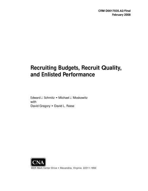 CNA_招聘预算、招聘质量和招聘绩效.pdf