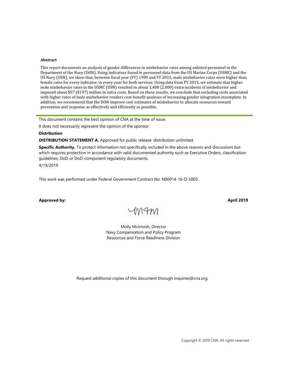 CNA_下士入伍人员的性别差异和不当行为成本.pdf_第2页