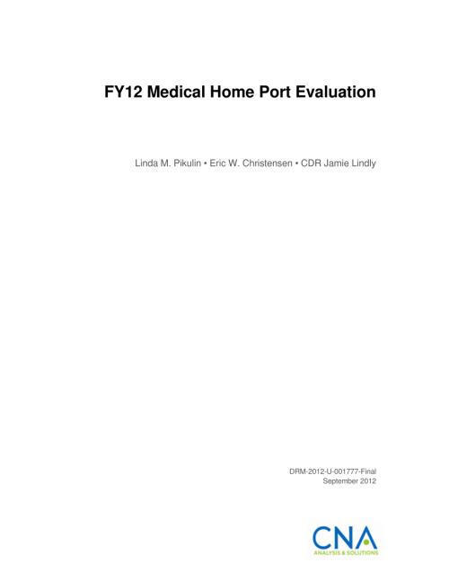 CNA_2012财年医疗家庭端口评估.pdf
