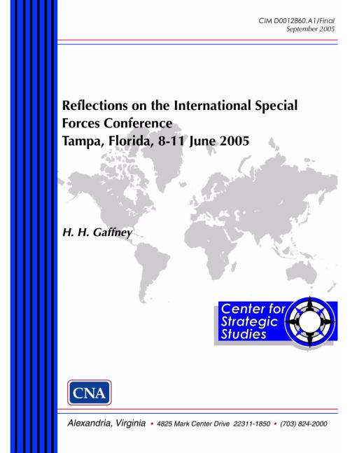 CNA_对2005年6月8日至11日在佛罗里达州坦帕举行的国际特种部队会议的思考.pdf