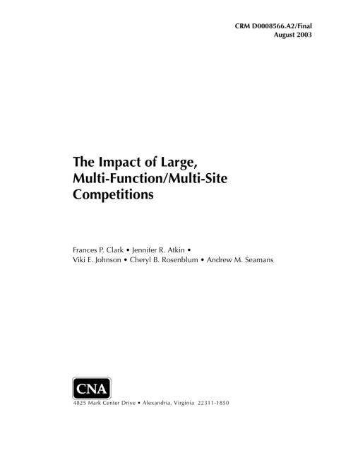 CNA_大型多功能 多站点竞赛的影响.pdf
