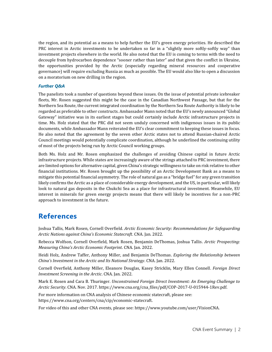 CNA_北极PRC经济活动：对美国和欧洲的影响和机遇.pdf_第2页