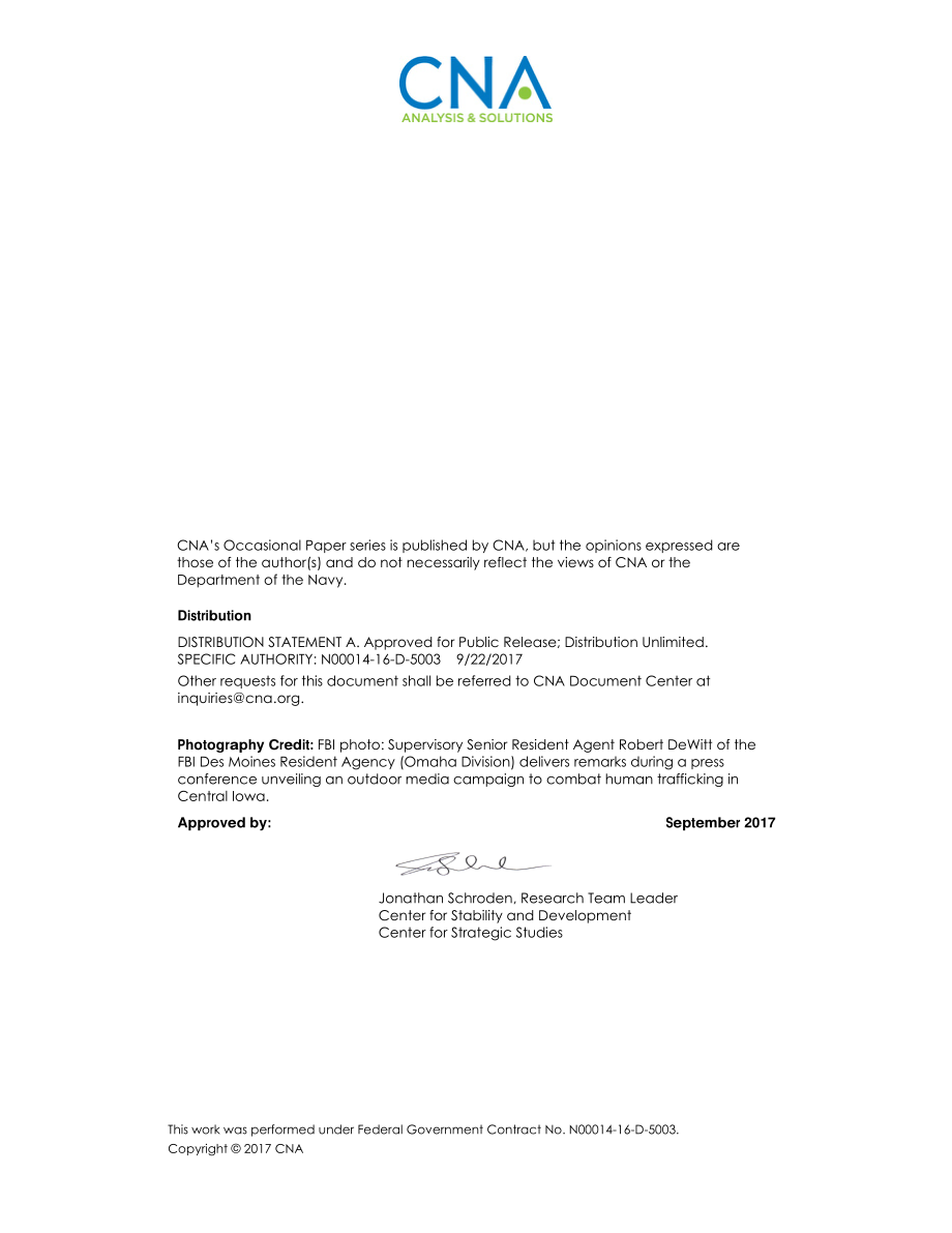CNA_跨国挑战与美国国家安全：界定和优先考虑无边界威胁.pdf_第2页