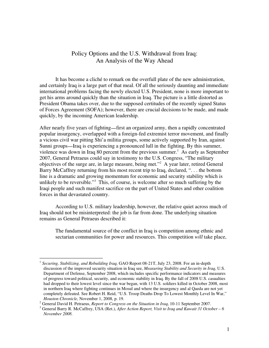 CNA_政策选择与美国从伊拉克撤军:前景分析.pdf_第3页