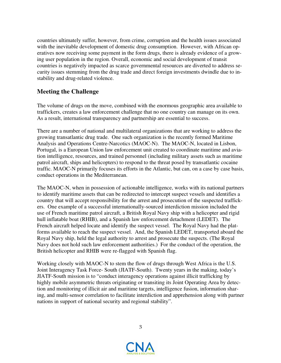 CNA_西非麻醉品贩运和政治不稳定问题讲习班.pdf_第3页