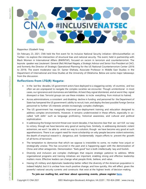 CNA_包括NatSec：恐怖主义和反恐中的种族主义.pdf