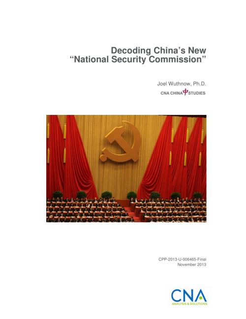 CNA_解读中国新的“国家安全委员会”.pdf