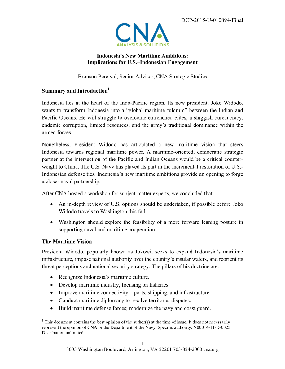 CNA_印度尼西亚的新海洋野心：对美国和印度尼西亚交往的影响.pdf_第1页