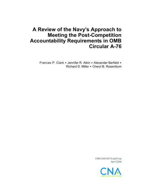 CNA_OMB通报A 76海军满足赛后问责要求的方法述评.pdf