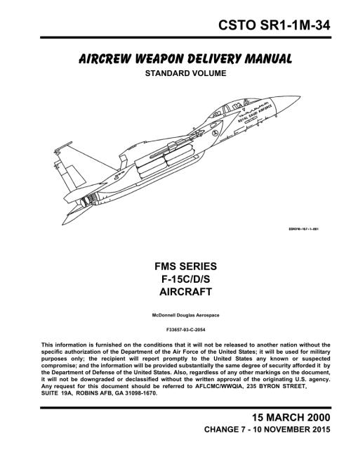 SR1-1M-34VIEW F-15 武器操作手册