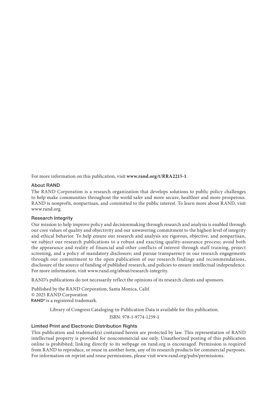 RAND_RRA2215-1 理解战争升级_第2页