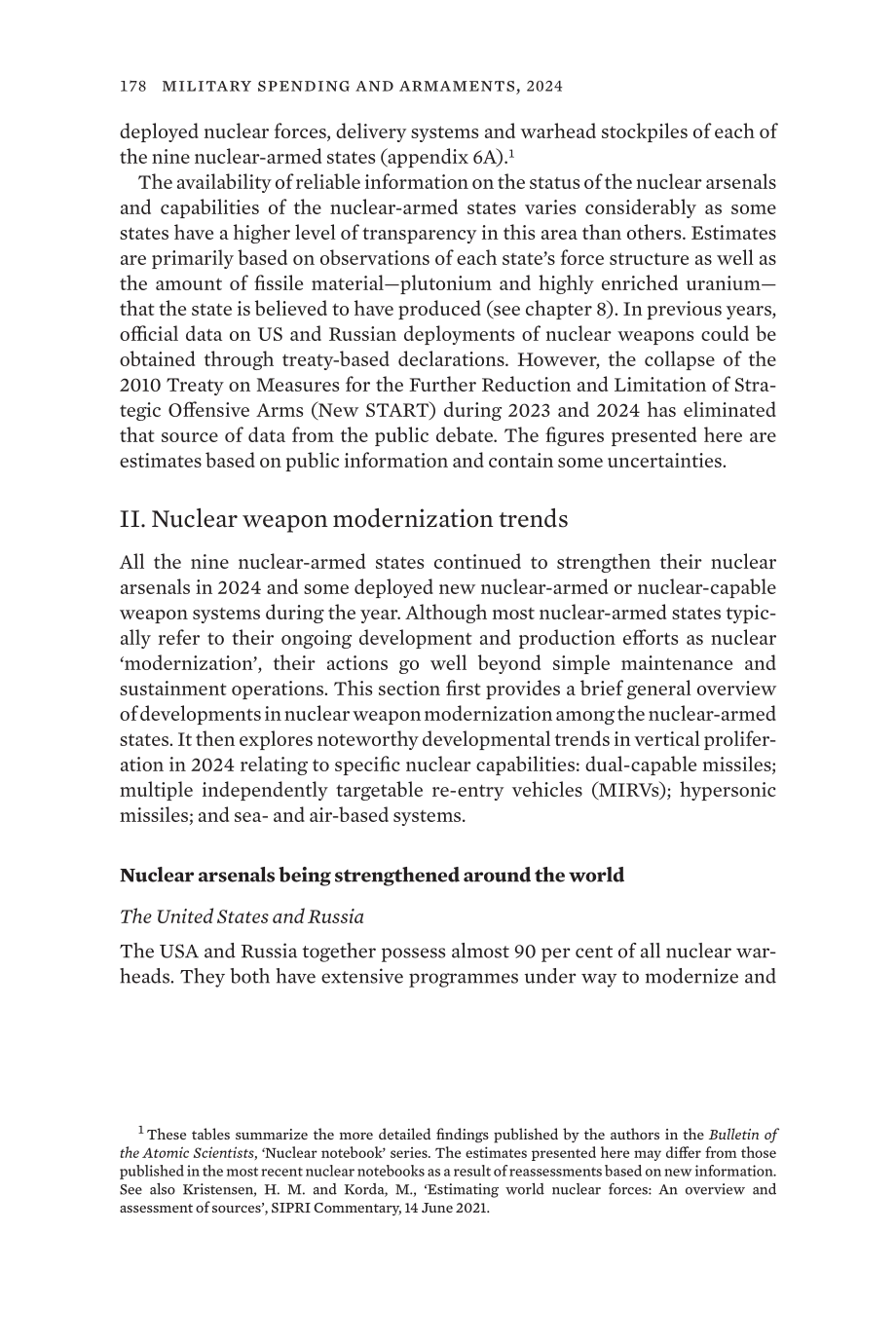 SIPRI 斯德哥尔摩国际和平研究所 2025 年年鉴 世界核力量章节试阅_第2页