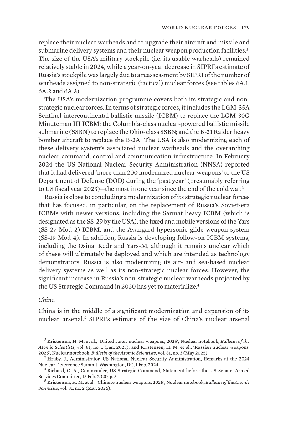 SIPRI 斯德哥尔摩国际和平研究所 2025 年年鉴 世界核力量章节试阅_第3页