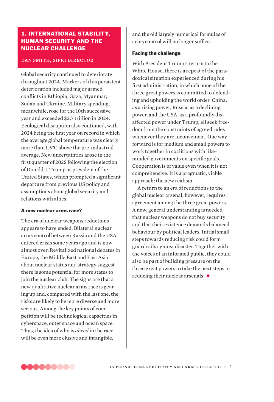 SIPRI 斯德哥尔摩国际和平研究所 2025 年年鉴 总结_第3页