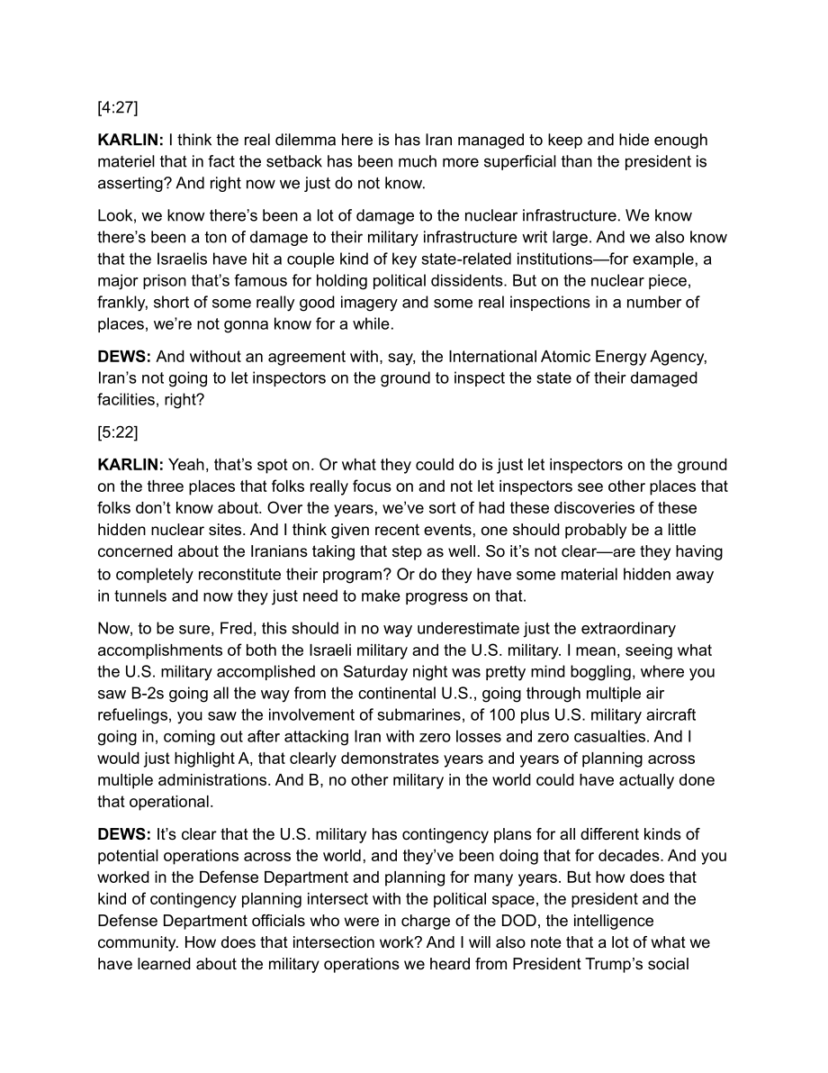 Brookings 我们如何知道美国对伊朗核设施的袭击是否成功？（对话文稿）_第3页