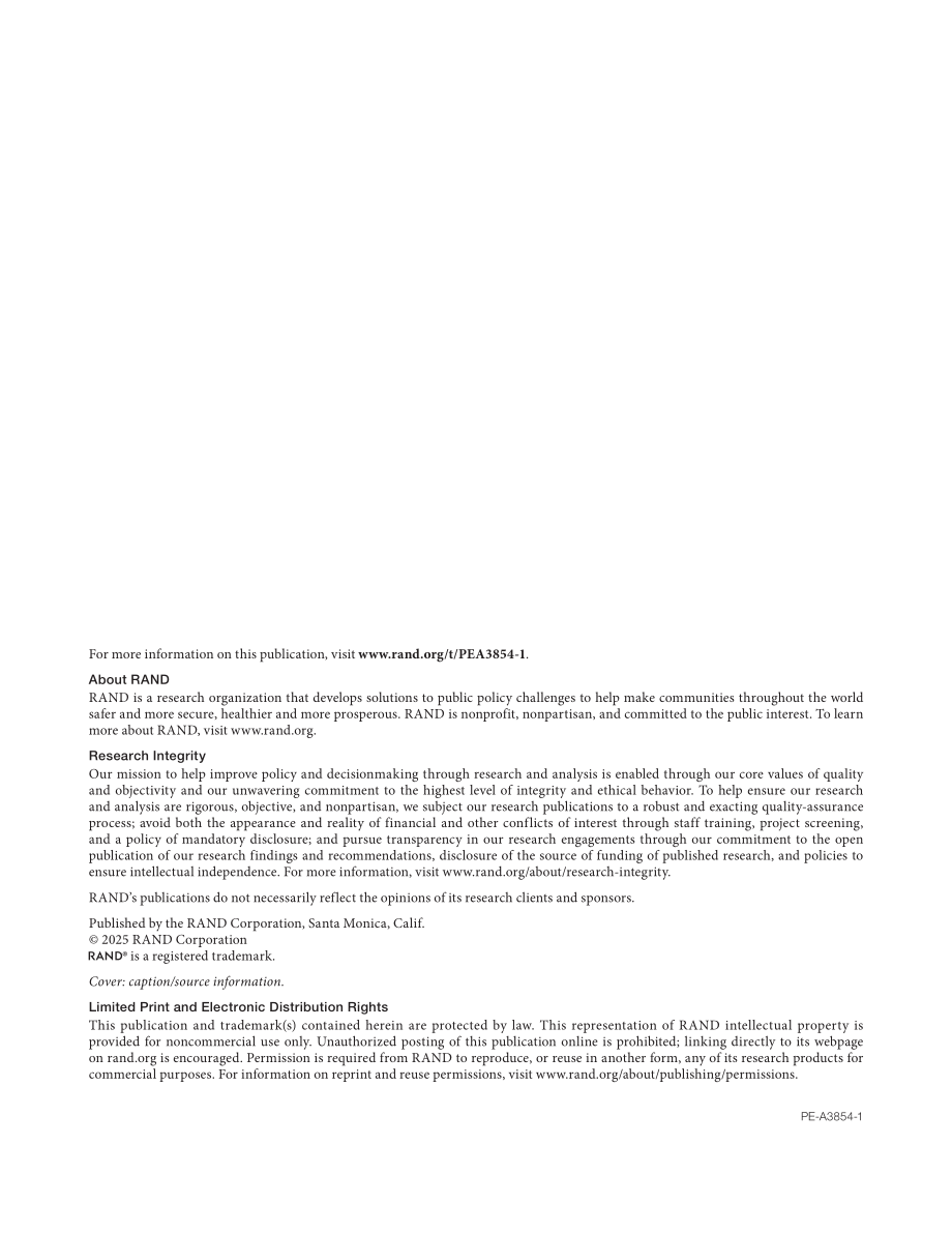 RAND_PEA3854-1 俄罗斯联邦预算2025-2027_第2页