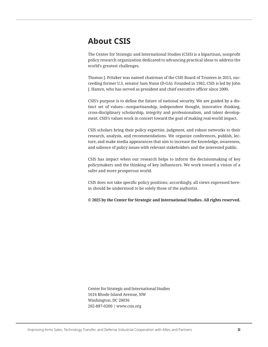 CSIS 与盟友、伙伴加强进行武器销售、技术转让和国防工业合作_第3页