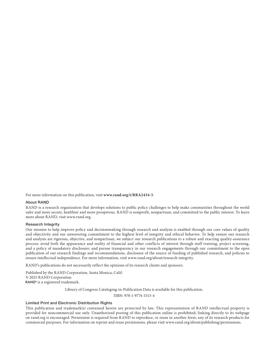 RAND_RRA2434-3 维持美国陆军在印度洋-太平洋地区的军事行动_第2页
