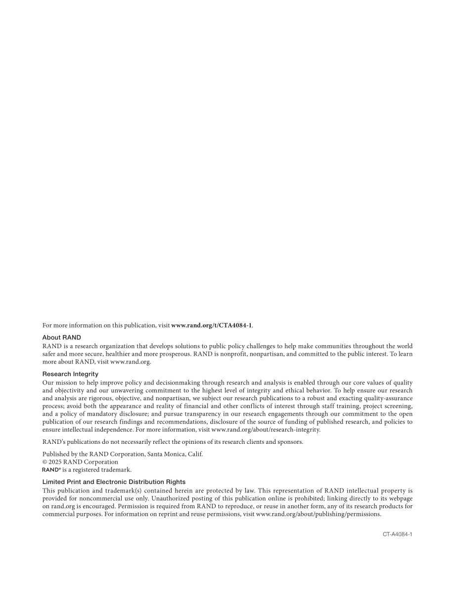 RAND_CTA4084-1 中国在供应链主导地位上的挑战_第2页