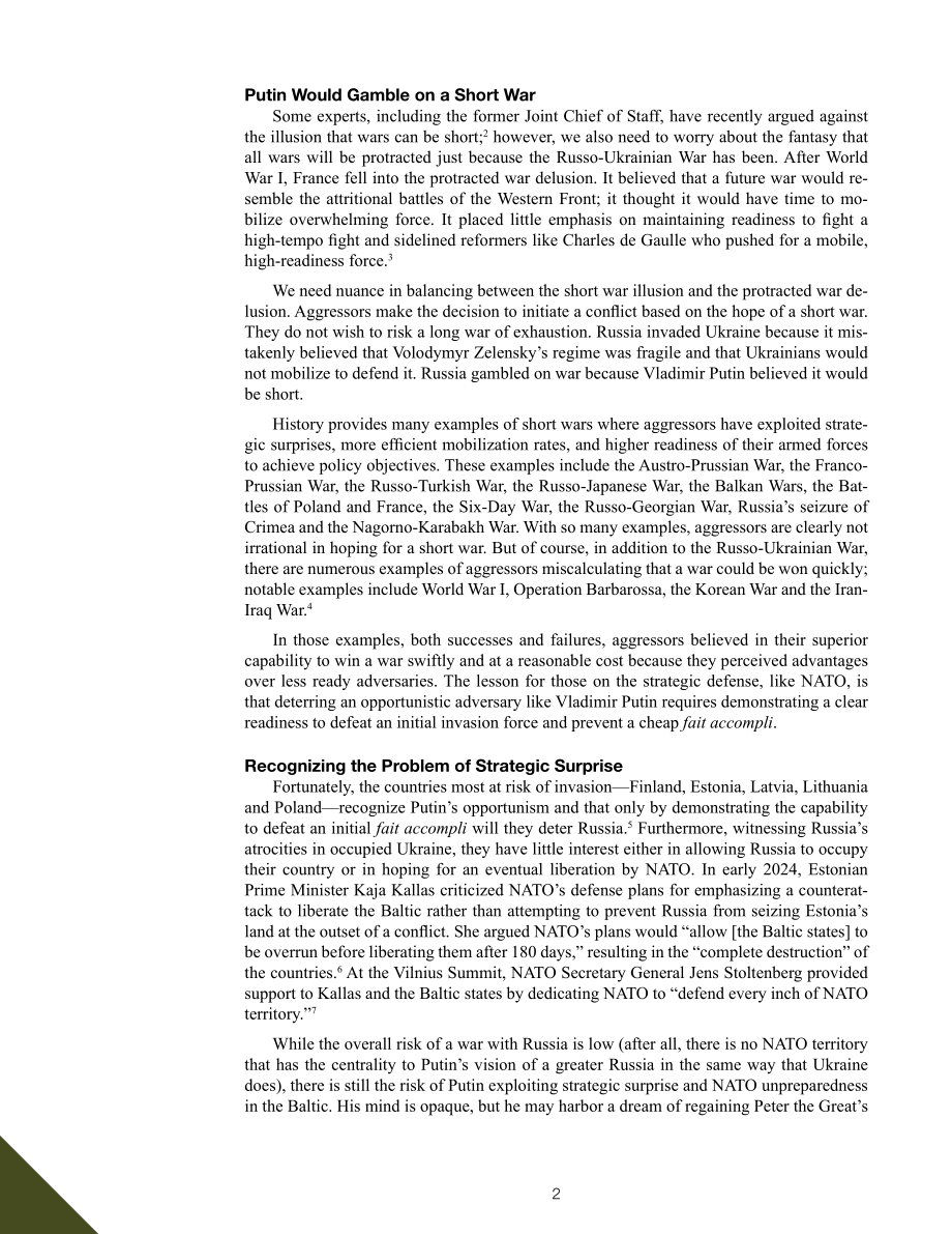 矛与盾：波罗的海实用防御概念【美国陆军协会】_第2页