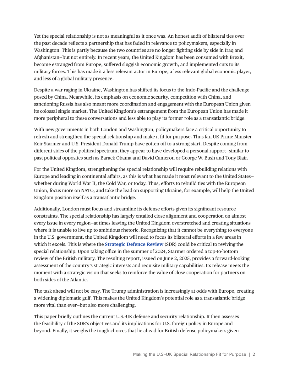 让英美特殊关系真正发挥作用【CSIS】_第2页