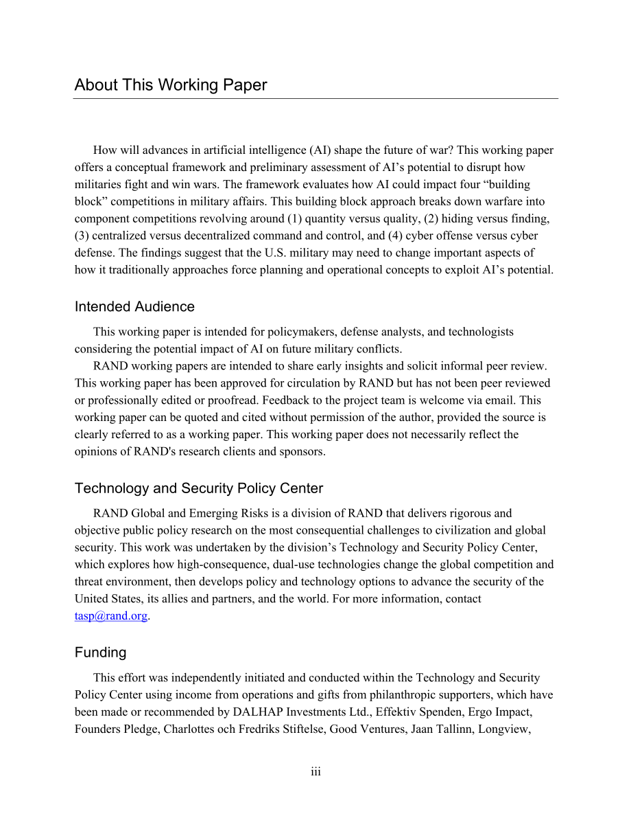 RAND_WRA4004-1 军事中的人工智能革命.pdf_第3页