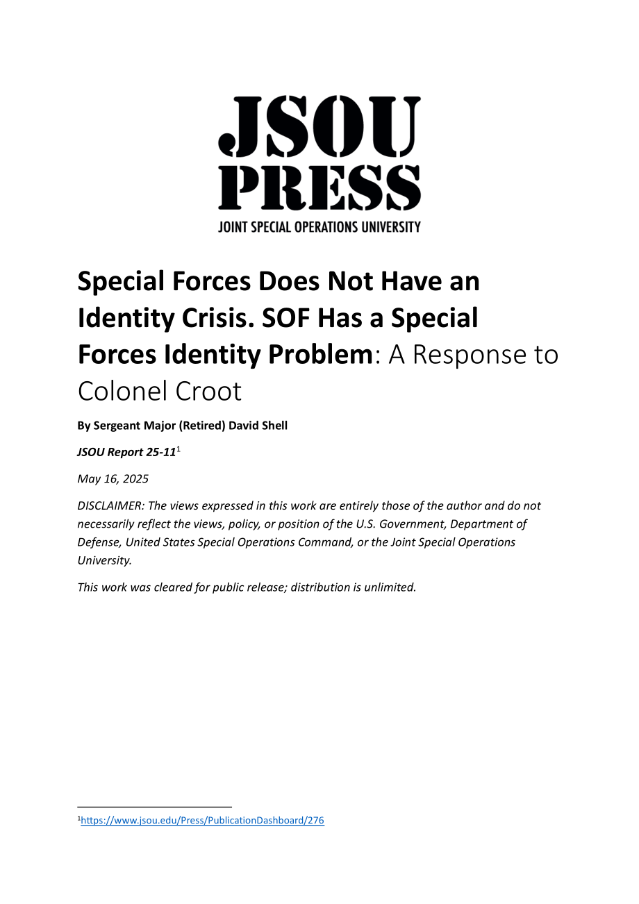 JSOU 特种部队的身份认同问题.pdf_第1页