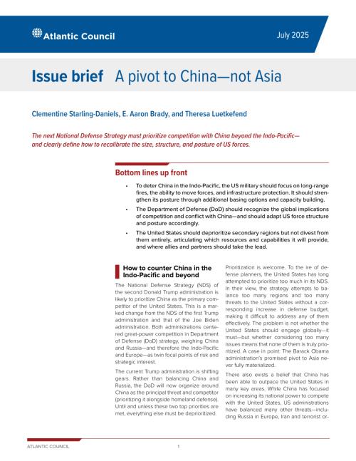 美国国防战略重心转向中国——而非亚洲.pdf